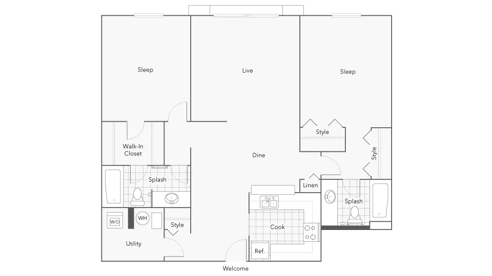 Floorplan Images | Arrive Minnetonka