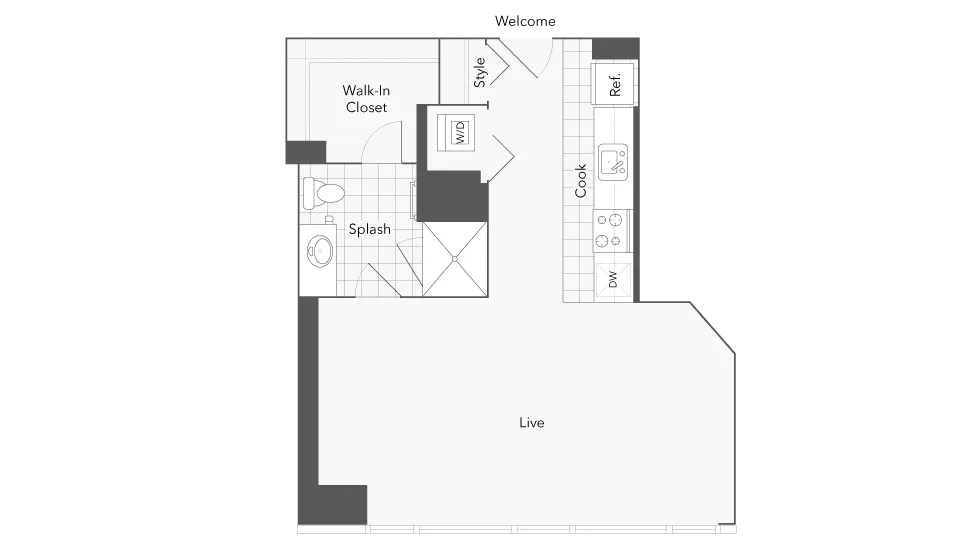 Floorplan Images | Arrive Michigan Avenue