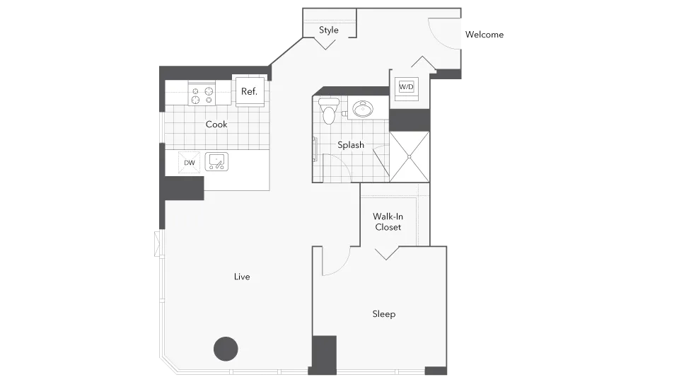 Floorplan Images | Arrive Michigan Avenue