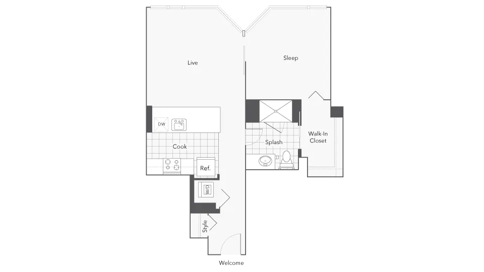 Floorplan Images | Arrive Michigan Avenue