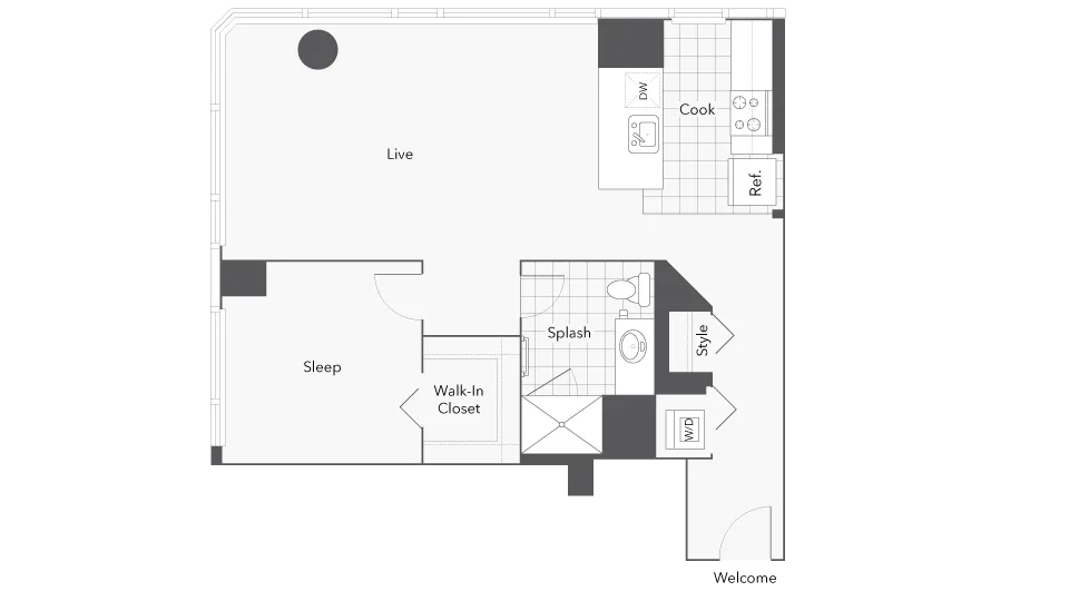 Floorplan Images | Arrive Michigan Avenue