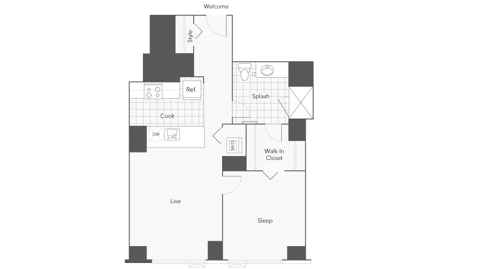 Floorplan Images | Arrive Michigan Avenue