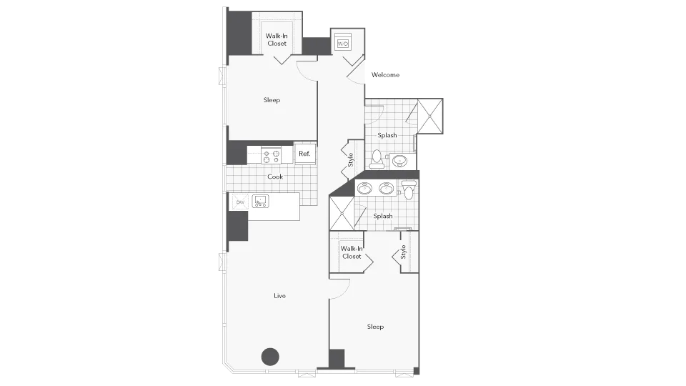 Floorplan Images | Arrive Michigan Avenue