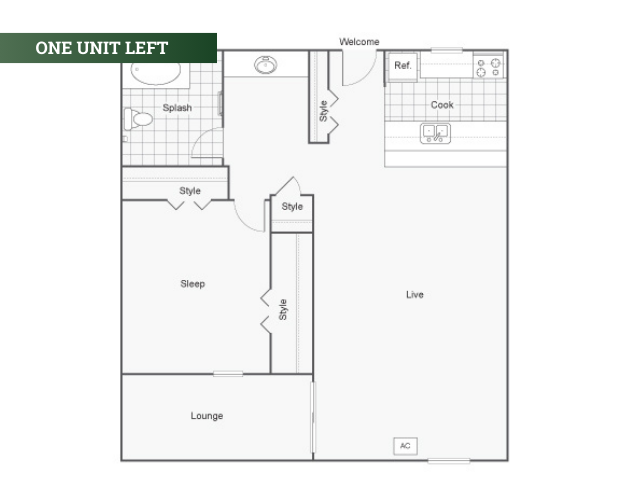 Floor Plan  | The Social West Apartment Homes for Rent in Fort Collins CO 80521