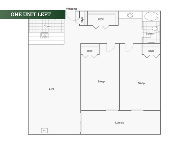 Floor Plan | The Social West Apartment Homes for Rent in Fort Collins CO 80521