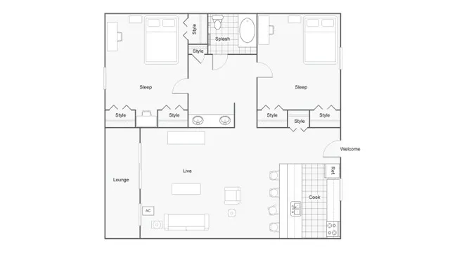Floor Plan | The Social West Apartment Homes for Rent in Fort Collins CO 80521