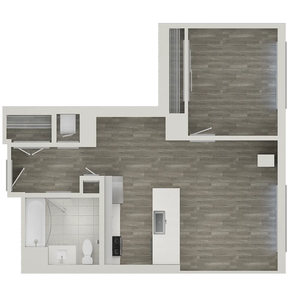 The Emerson Plan A2 1-Bed