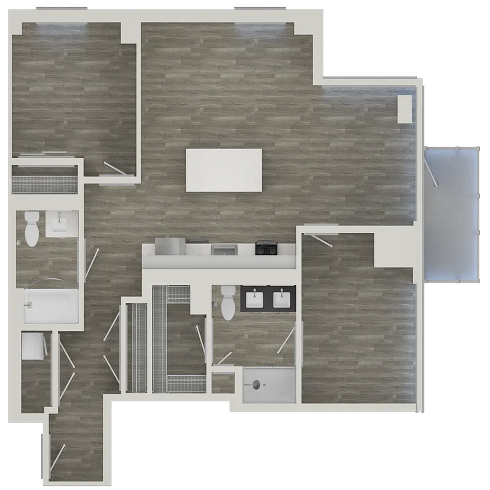 The Emerson Plan B2 2-Bed