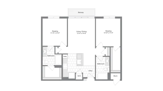 Floorplan Images | Arrive Union Wharf
