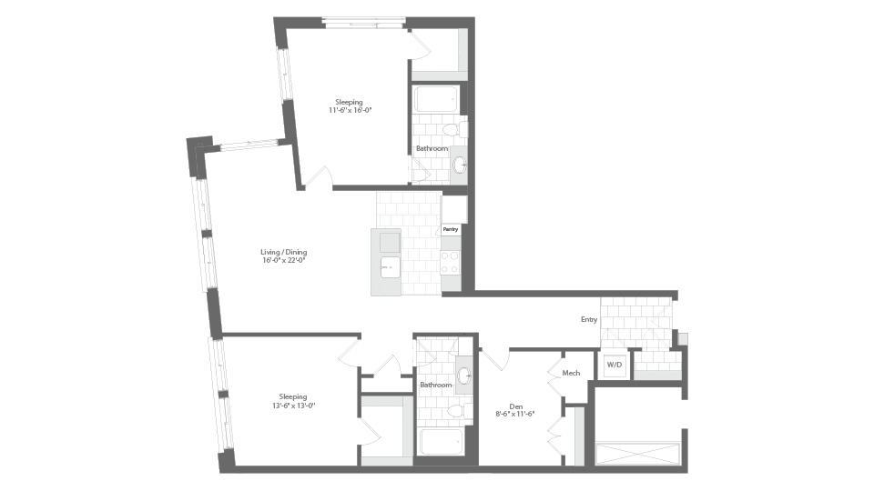 Floorplan Images | Arrive Union Wharf