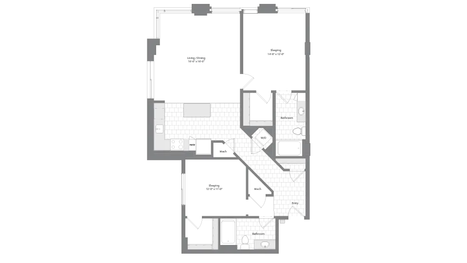 Floorplan Images | Arrive Union Wharf