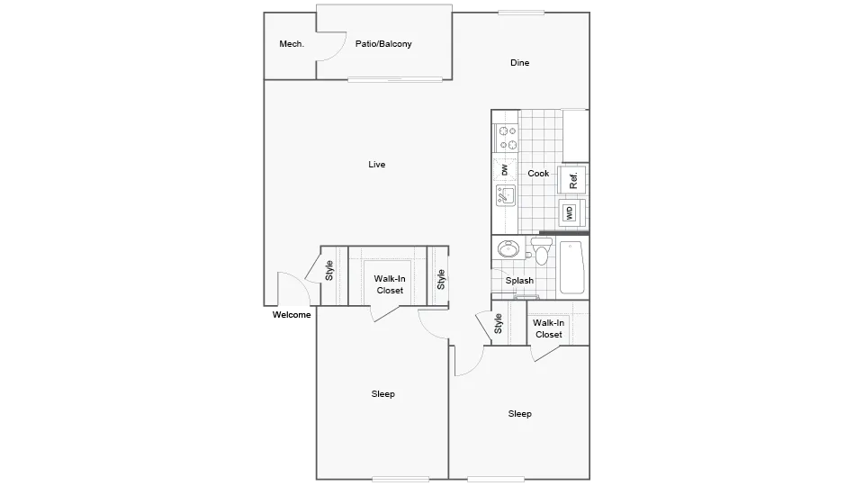Floorplan Images | ReNew Howard Crossing