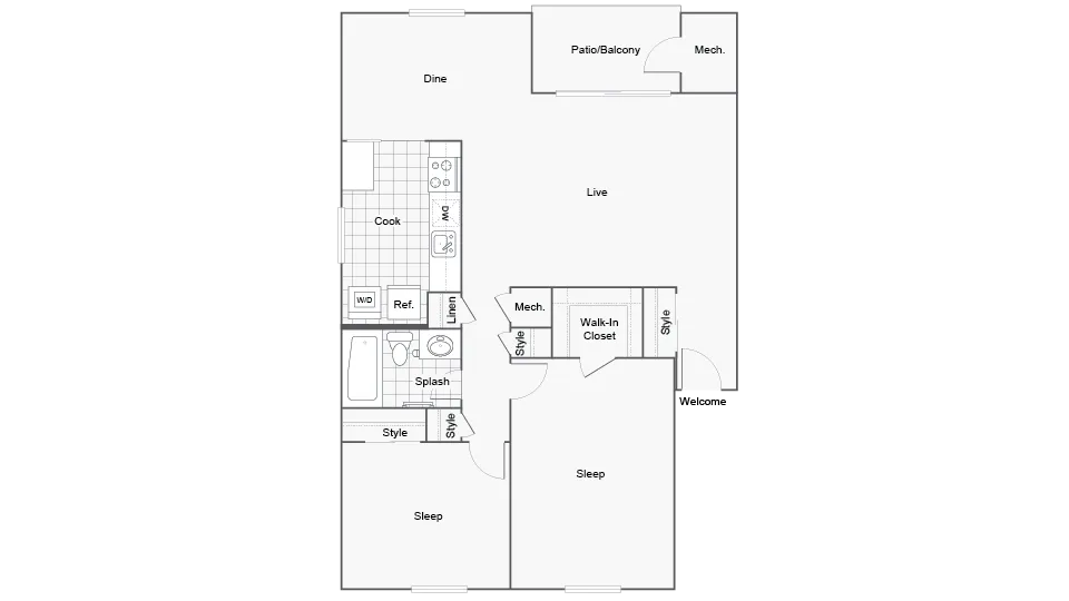 Floorplan Images | ReNew Howard Crossing