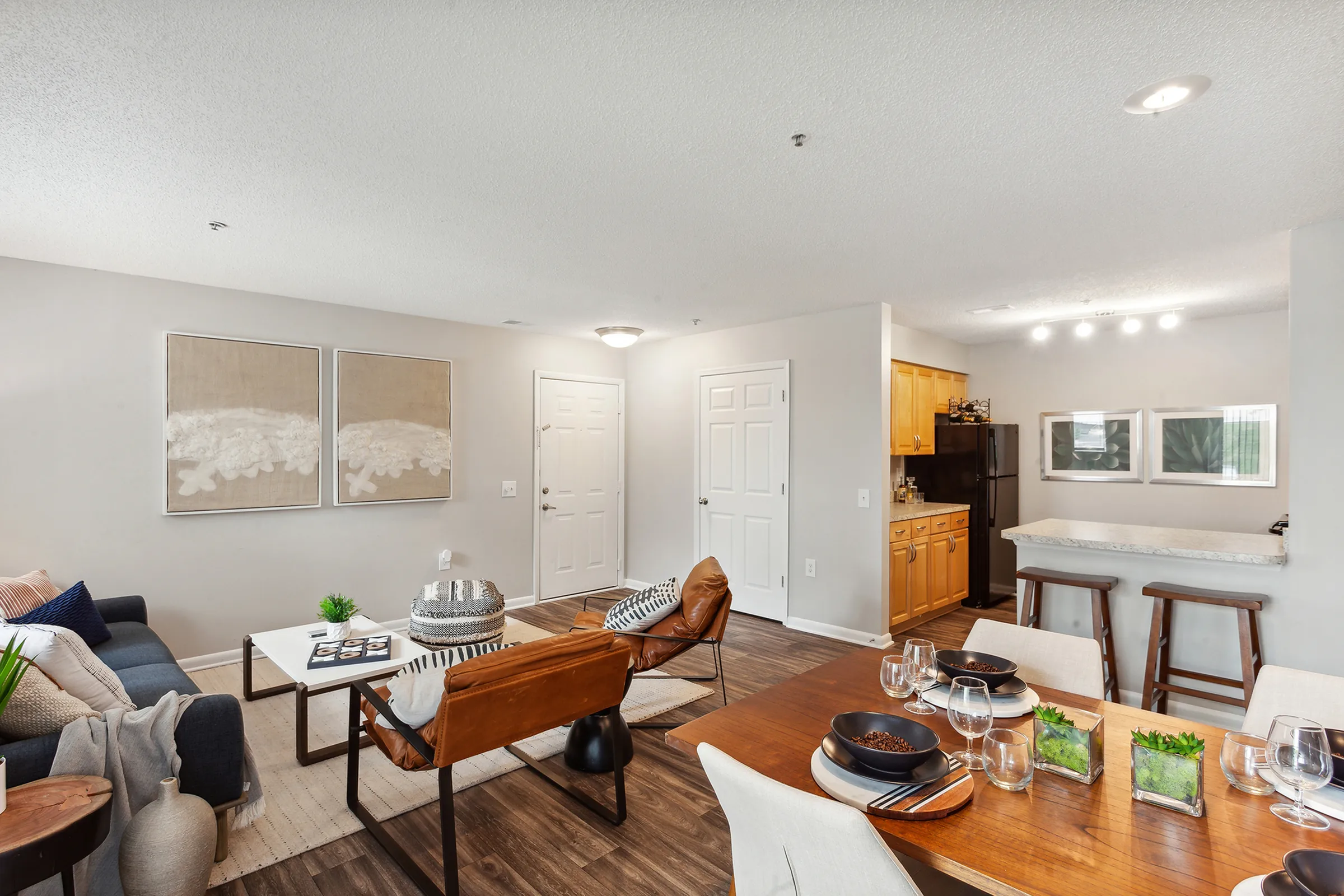 Dining & Living Room View