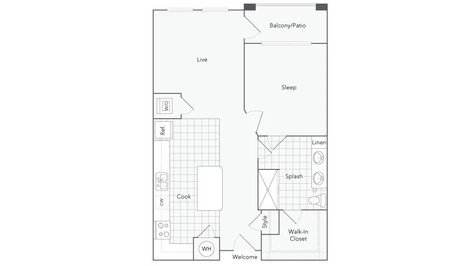 Floorplan Images | Arrive Brentwood