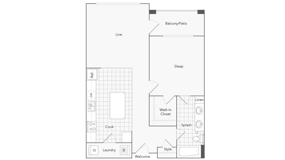 Floorplan Images | Arrive Brentwood