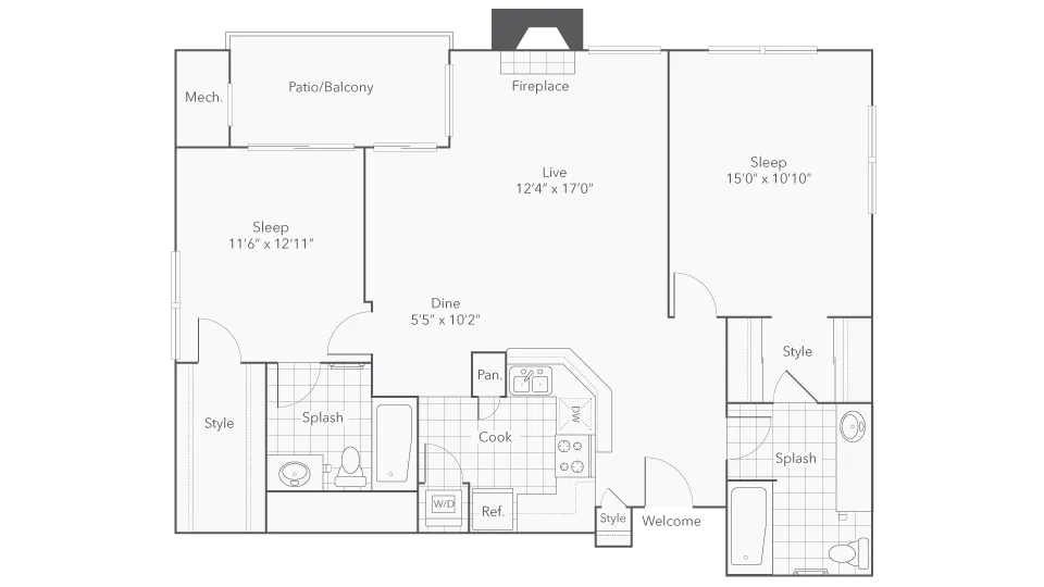 Floorplan Images | Arrive Stamford