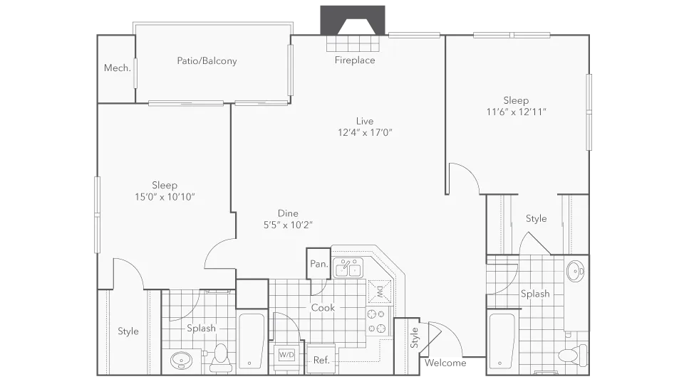 Floorplan Images | Arrive Stamford