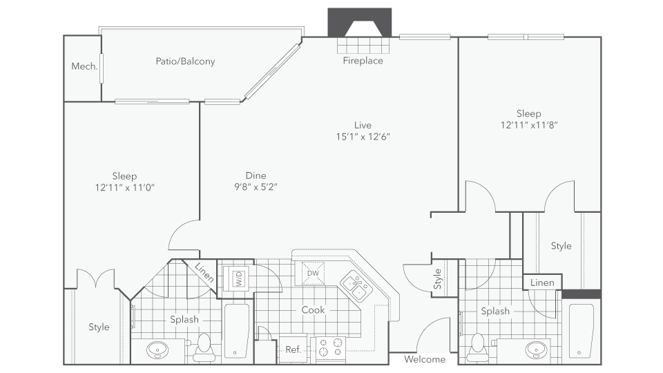 Floorplan Images | Arrive Stamford