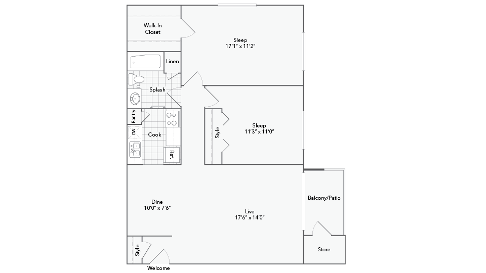 Madison floor plan