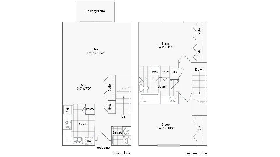 Waubesa floor plan