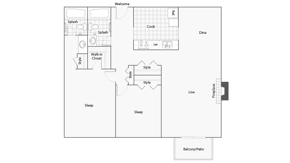 Columbia floor plan