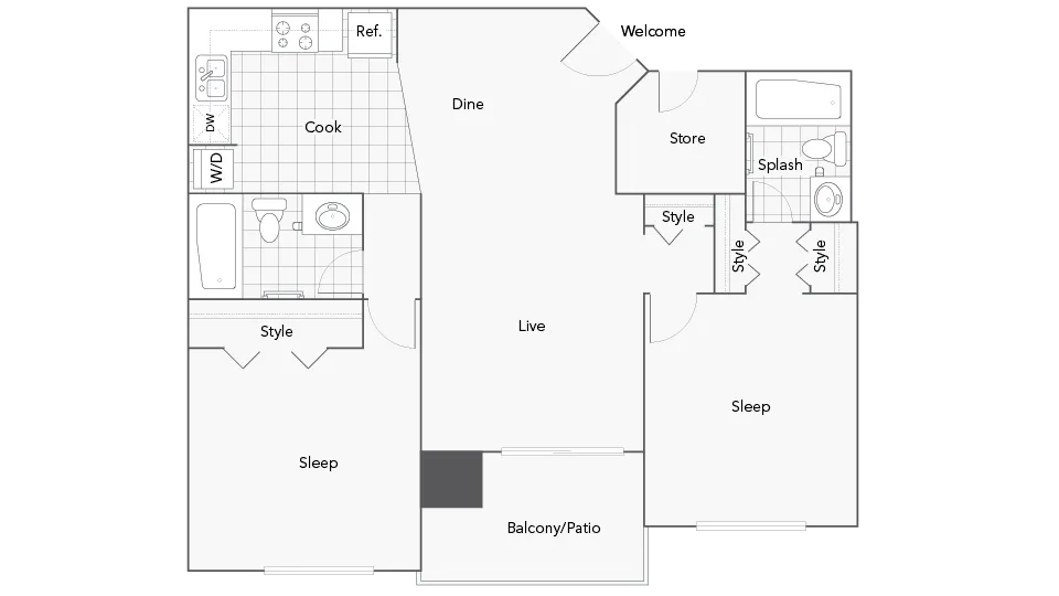 Carson floor plan