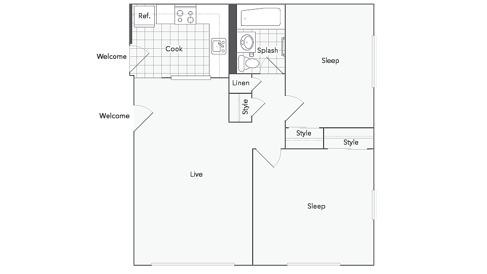 2 Bedroom Apartment