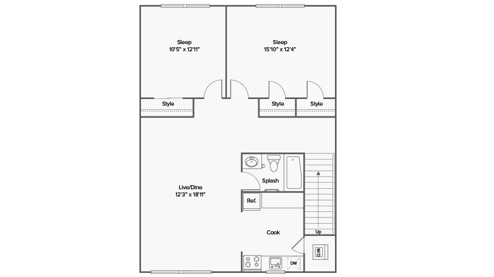 Buffalo floor plan