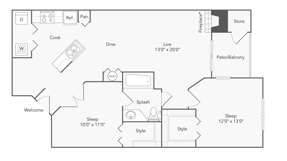 Floorplan Images | ReNew Marina Shores