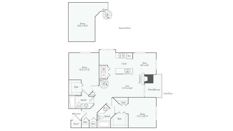 Floorplan Images | ReNew Marina Shores