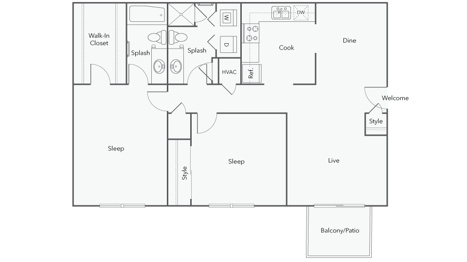 Floorplan Images | Arrive Vinings