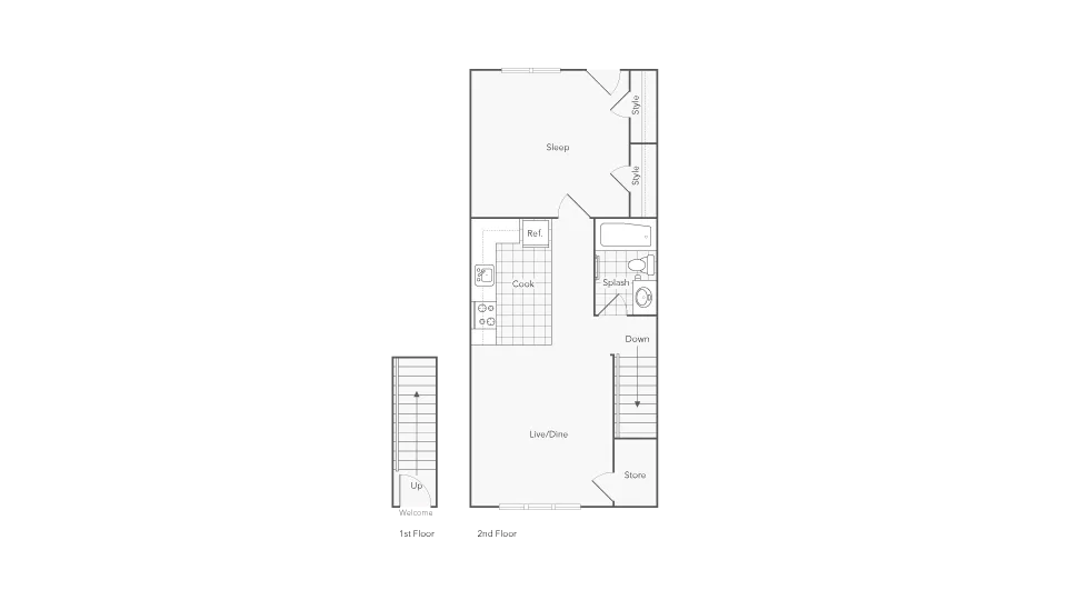 Albany floor plan