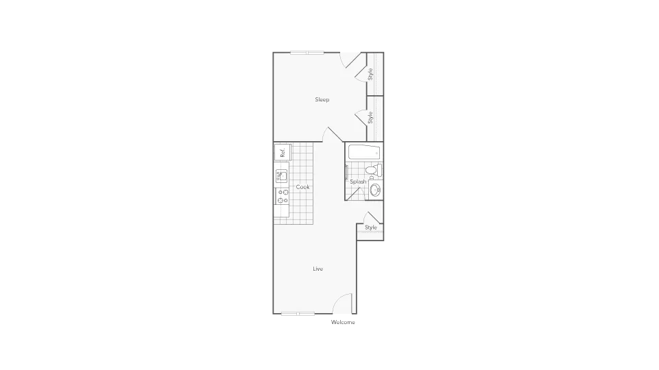 Aurora floor plan