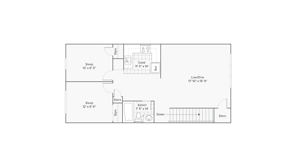 Brookside floor plan