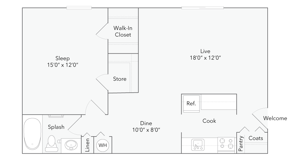 Arlington floor plan