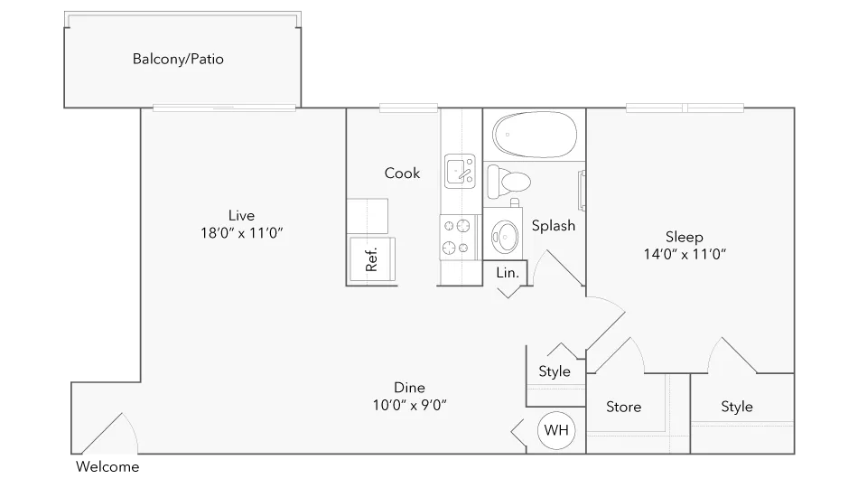 Atlanta floor plan