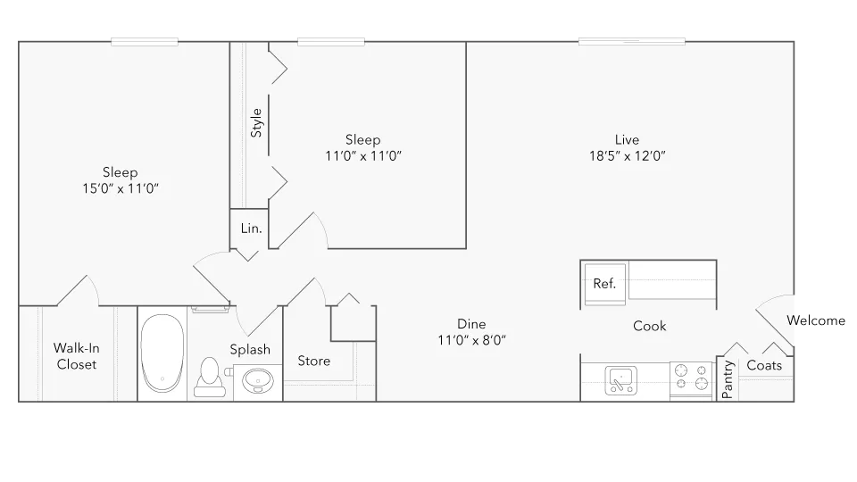 Berkley floor plan