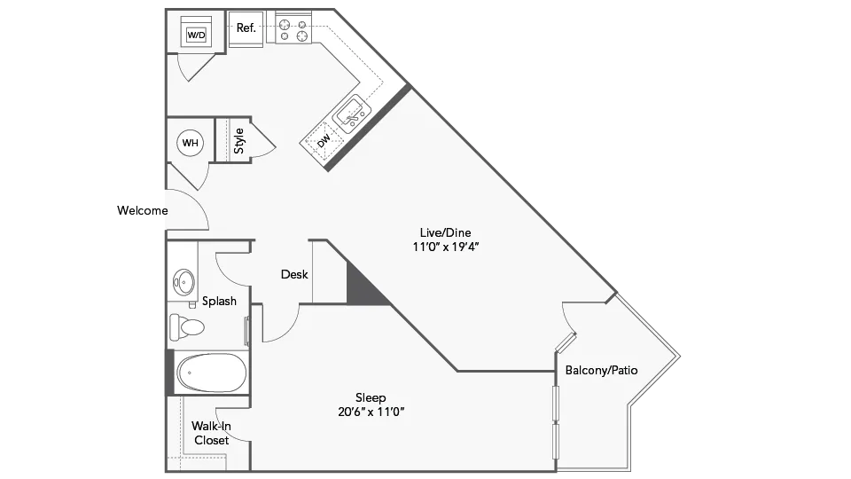 Floorplan Images | ReNew Federal Hill East