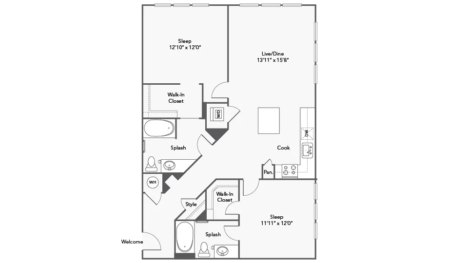 Floorplan Images | ReNew Federal Hill East