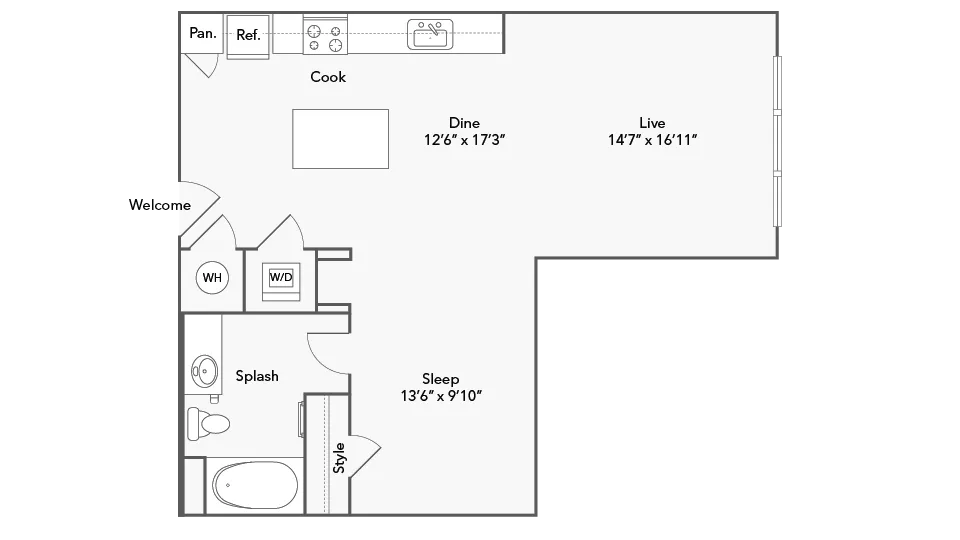 Floorplan Images | ReNew Federal Hill West