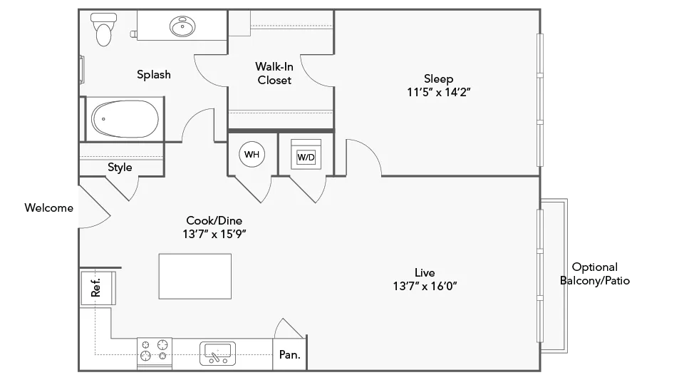 Floorplan Images | ReNew Federal Hill West