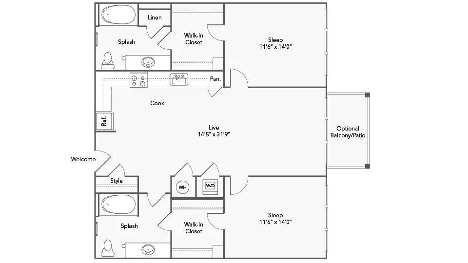 Floorplan Images | ReNew Federal Hill West