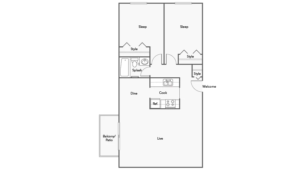 Camden floor plan