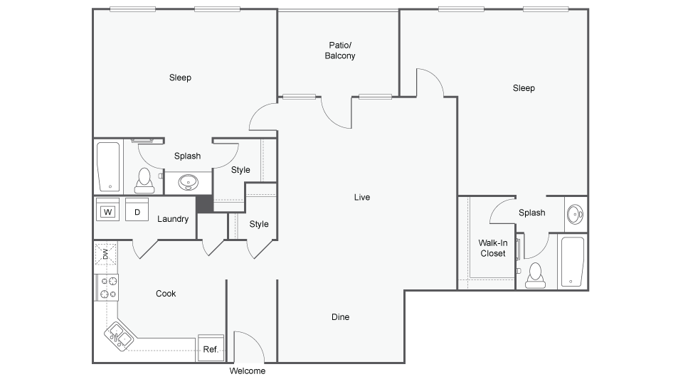 Canton floor plan