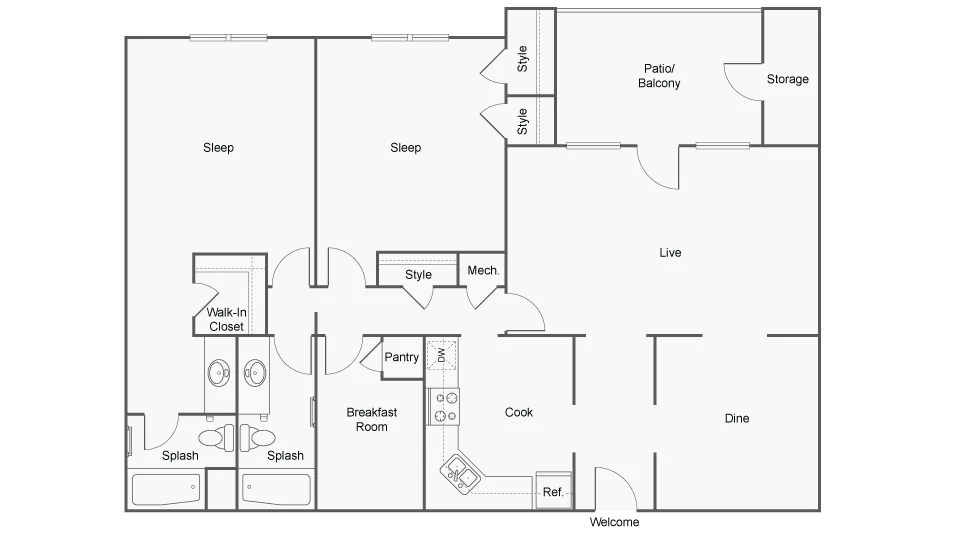 Carnegie floor plan