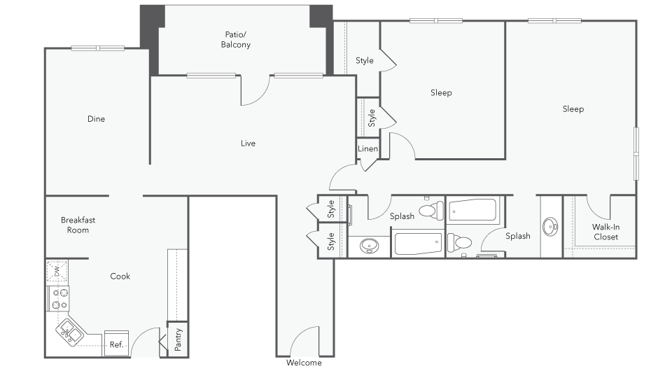 Chesapeake floor plan