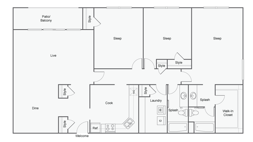 Derry floor plan