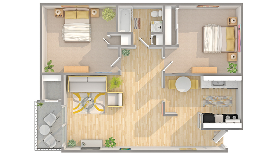 Cedar floor plan