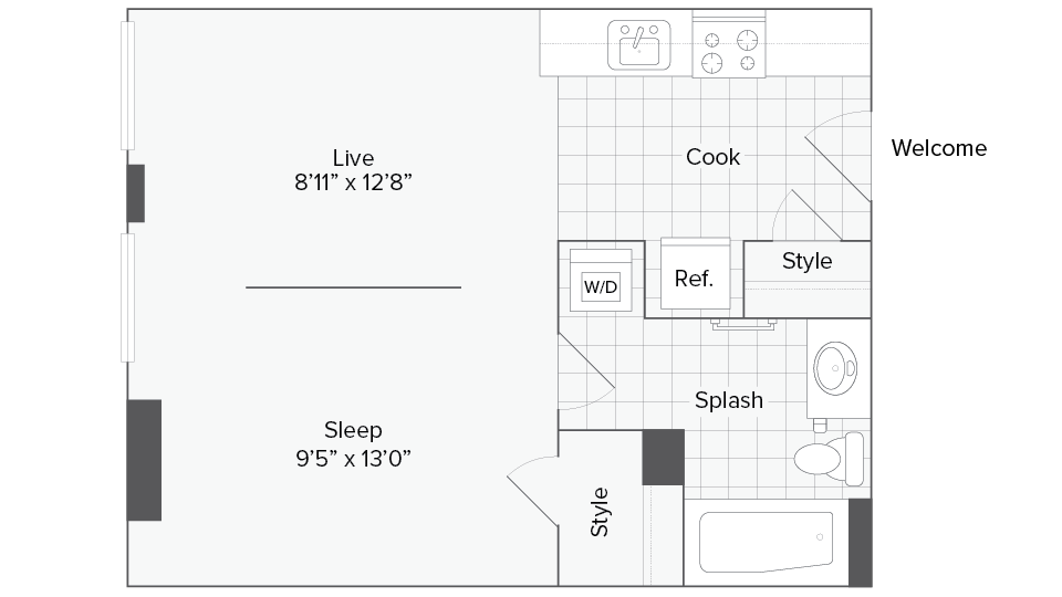 Floorplan Image | Arrive Inner Harbor